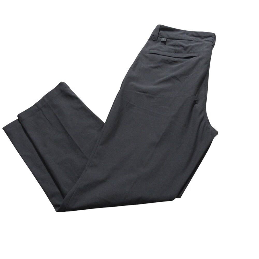 Vrst Mens Athletic Chino Pants 32 X 30 Gray Athleisure Stretch 100%